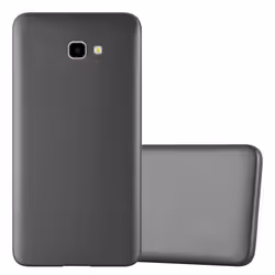 Coque pour Samsung Galaxy J4 PLUS Housse en METALLIC GRIS Etui Case Cover Protection Silicone TPU Cover matte