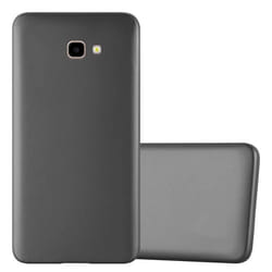 Coque pour Samsung Galaxy J4 PLUS Housse en METALLIC GRIS Etui Case Cover Protection Silicone TPU Cover matte