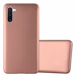 Coque pour Samsung Galaxy NOTE 10 Housse en METALLIC OR ROSE Etui Case Cover Protection Silicone TPU Cover matte
