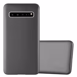 Coque pour Samsung Galaxy S10 5G Housse en METALLIC GRIS Etui Case Cover Protection Silicone TPU Cover matte
