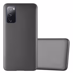 Coque pour Samsung Galaxy S20 FE Housse en METALLIC GRIS Etui Case Cover Protection Silicone TPU Cover matte