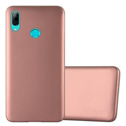 Coque pour Honor 10 LITE / Huawei P SMART 2019 Housse en METALLIC OR ROSE Etui Case Cover Protection Silicone TPU Cover matte