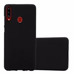 Coque - CADORABO - Samsung Galaxy A20s - Protection silicone TPU - Design fin - Couleur Frost Noir
