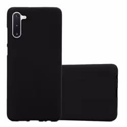 Housse pour Samsung Galaxy NOTE 10 Coque en FROST NOIR Case Cover Protection Silicone TPU Etui