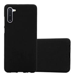 Housse pour Samsung Galaxy NOTE 10 Coque en FROST NOIR Case Cover Protection Silicone TPU Etui