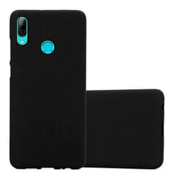 Housse pour Honor 10 LITE / Huawei P SMART 2019 Coque en FROST NOIR Case Cover Protection Silicone TPU Etui