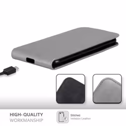 Coque pour Samsung Galaxy NOTE 20 ULTRA Etui en GRIS TITANE Housse Case Cover Protection Flip magnétique Portefeuille