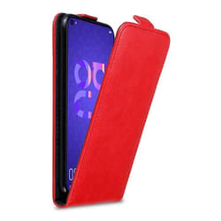 Coque - CADORABO - Honor 20 / 20S / Huawei NOVA 5T - Rouge de pomme - Flip magnétique - Protection complète