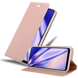 Coque pour Samsung Galaxy A31 Etui en CLASSY OR ROSÉ Housse Case Cover Protection fermeture magnétique Portefeuille Wallet