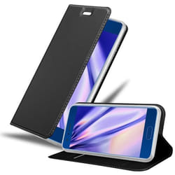 Coque pour Honor 9 Etui en CLASSY NOIR Housse Case Cover Protection fermeture magnétique Portefeuille Wallet