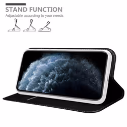 Cadorabo DE-153598 6.5" Folio porte carte Noir