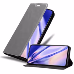 Coque pour Xiaomi RedMi NOTE 10 4G / RedMi NOTE 10S Housse en GRIS TITANE Etui Case Cover Protection Portefeuille Wallet