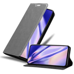 Coque pour Xiaomi RedMi NOTE 10 4G / RedMi NOTE 10S Housse en GRIS TITANE Etui Case Cover Protection Portefeuille Wallet