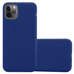 Coque pour Apple iPhone 13 MINI Etui en CANDY BLEU FONCÉ Housse Case Cover Protection Silicone TPU Case