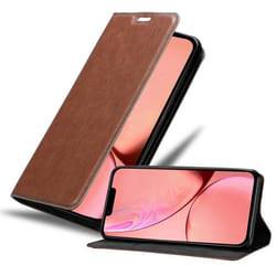 Coque pour Apple iPhone 13 PRO Housse en MARRON MOYEN Etui Case Cover Protection Portefeuille Wallet