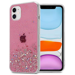 Coque pour Apple iPhone 11 PRO Etui en Rose avec Paillettes Case Cover Housse Protection Silicone TPU Paillettes Glitter