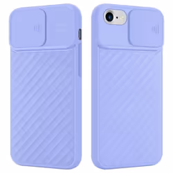 Coque pour Apple iPhone 7 / 7S / 8 / SE 2020 Housse en Mat Violet Etui Case Cover Silicone TPU et protection pour appareil ph ...