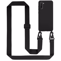 Coque Collier - Cadorabo - Samsung Galaxy NOTE 10 - Silicone TPU - Noir - Réglable