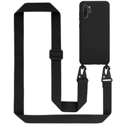 Coque Collier - Cadorabo - Samsung Galaxy NOTE 10 PLUS - Silicone TPU - Noir - Réglable