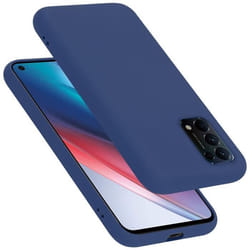 Coque pour Oppo FIND X3 LITE Housse en LIQUID BLUE Etui Case Cover Protection en Silicone TPU telephone portable