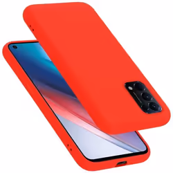 Coque pour Oppo FIND X3 LITE Housse en LIQUID RED Etui Case Cover Protection en Silicone TPU telephone portable