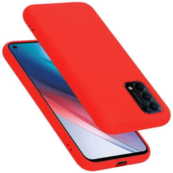 Coque pour Oppo FIND X3 LITE Housse en LIQUID RED Etui Case Cover Protection en Silicone TPU telephone portable