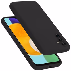 Coque pour Samsung Galaxy A13 5G Housse en LIQUID BLACK Etui Case Cover Protection en Silicone TPU telephone portable