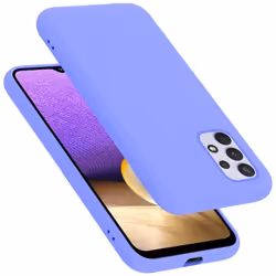 Coque pour Samsung Galaxy A33 5G Housse en LIQUID LIGHT PURPLE Etui Case Cover Protection en Silicone TPU telephone portable