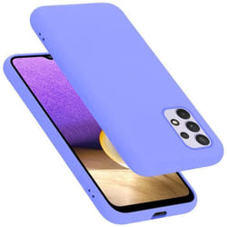 Coque pour Samsung Galaxy A33 5G Housse en LIQUID LIGHT PURPLE Etui Case Cover Protection en Silicone TPU telephone portable