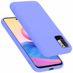 Coque pour Xiaomi RedMi NOTE 10 5G / POCO M3 PRO 5G Housse en LIQUID LIGHT PURPLE Etui Case Cover Protection en Silicone TPU