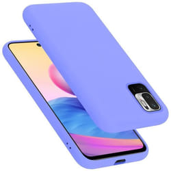 Coque pour Xiaomi RedMi NOTE 10 5G / POCO M3 PRO 5G Housse en LIQUID LIGHT PURPLE Etui Case Cover Protection en Silicone TPU