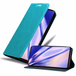 Coque pour Google PIXEL 6 PRO Housse en TURQUOISE PÉTROLE Etui Case Cover Protection Portefeuille Wallet