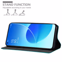 Cadorabo DE-154992 6.4" Folio porte carte Turquoise