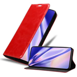 Coque pour Samsung Galaxy S22 PLUS Housse en ROUGE DE POMME Etui Case Cover Protection Portefeuille Wallet