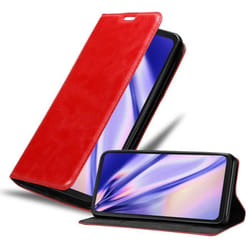 Coque pour Samsung Galaxy XCover PRO Housse en ROUGE DE POMME Etui Case Cover Protection Portefeuille Wallet