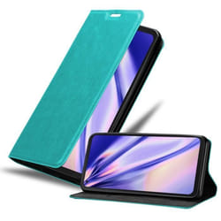 Coque pour Samsung Galaxy XCover PRO Housse en TURQUOISE PÉTROLE Etui Case Cover Protection Portefeuille Wallet