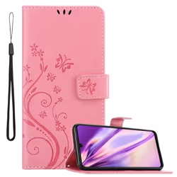 Coque pour Samsung Galaxy A33 5G Housse en ROSE FLORAL Etui Case Cover Protection Floral Portefeuille Wallet