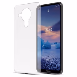 Coque pour Nokia 5.4 - CADORABO - Housse en Silicone TPU - Protection Chocs - Design Fin - Transparent