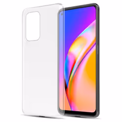 Coque pour Oppo A94 5G Housse en COMPLET TRANSPARENT Etui Case Protection Silicone TPU telephone portable