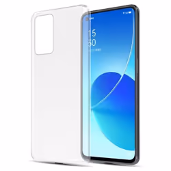 Coque - CADORABO - Oppo Reno6 5G - Protection Silicone TPU - Design Fin et Léger - Transparent