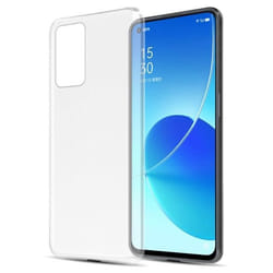 Coque - CADORABO - Oppo Reno6 5G - Protection Silicone TPU - Design Fin et Léger - Transparent