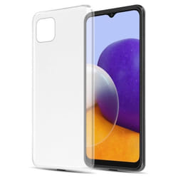 Coque pour Samsung Galaxy A22 5G Housse en COMPLET TRANSPARENT Etui Case Protection Silicone TPU telephone portable