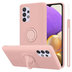 Coque pour Samsung Galaxy A33 5G Housse en LIQUID PINK Etui Case Cover Protection en Silicone TPU telephone portable