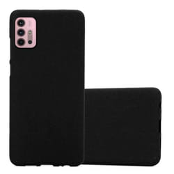Housse pour Motorola MOTO G10 / G30 Coque en FROST NOIR Case Cover Protection Silicone TPU Etui