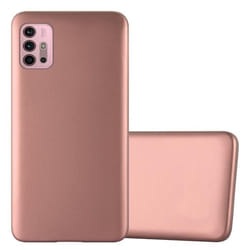 Coque - CADORABO - MOTO G10 / G30 - Métallique Or Rose - Protection Silicone TPU - Design Fin et Léger