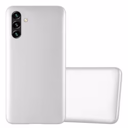 Coque pour Samsung Galaxy A13 5G Housse en METALLIC ARGENT Etui Case Cover Protection Silicone TPU Cover matte