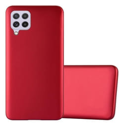 Etui pour Samsung Galaxy A22/M22/M32 - CADORABO - METALLIC ROUGE - Protection TPU - Souple - Ultra fin