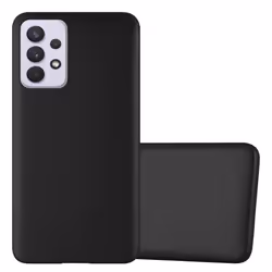 Coque pour Samsung Galaxy A33 5G Housse en METALLIC NOIR Etui Case Cover Protection Silicone TPU Cover matte