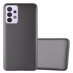 Coque pour Samsung Galaxy A33 5G Housse en METALLIC GRIS Etui Case Cover Protection Silicone TPU Cover matte