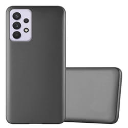 Coque pour Samsung Galaxy A33 5G Housse en METALLIC GRIS Etui Case Cover Protection Silicone TPU Cover matte